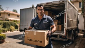 Reliable Mover Carrying Heavy Box