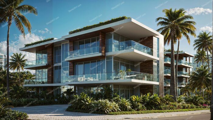 Tropical Modern Condo Architectural Elegance