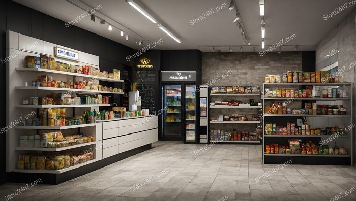 Modern Retail Space Interior Shop