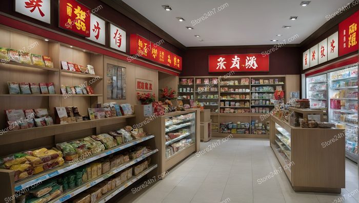Traditional Chinese Medicine Shop Interior
