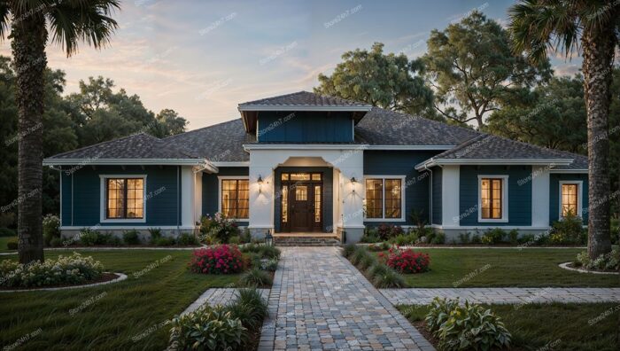 Elegant Single Family Home in Serene Landscape