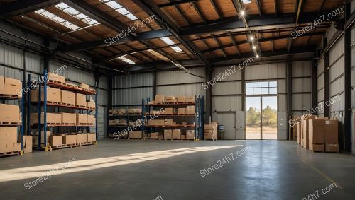 Warehouse Storage Space Natural Lighting
