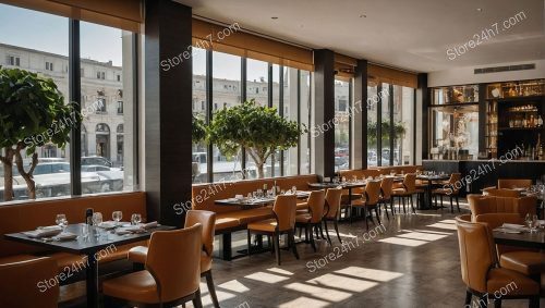 Bright Inviting Small Restaurant Space