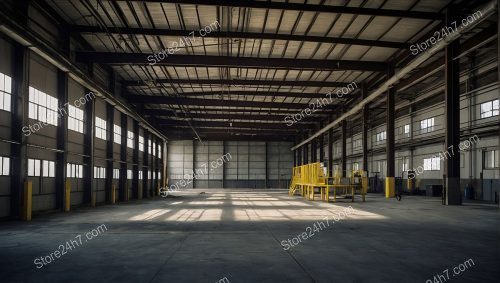 Spacious Warehouse Ready for Equipment