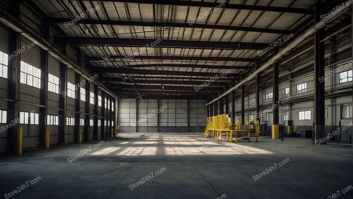 Spacious Warehouse Ready for Equipment