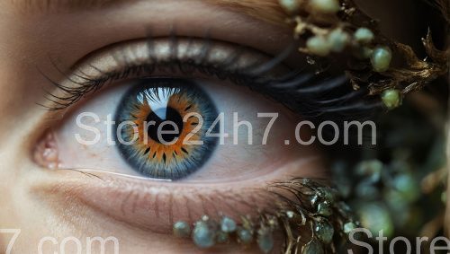Intricate Eye Macro Nature Fusion