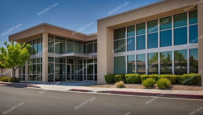 Modern Californian Office Building Facade