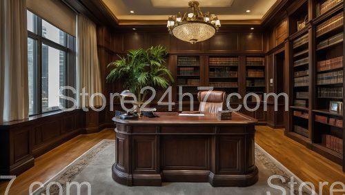 Elegant Law Office Interior Design