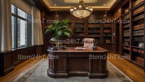 Elegant Law Office Interior Design