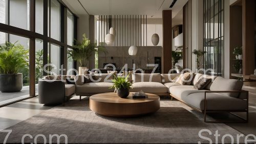 Chic Modern Living Room Elegance