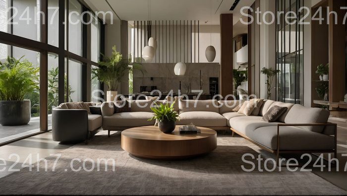 Chic Modern Living Room Elegance