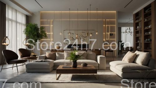 Modern Elegant Living Room Interior Design