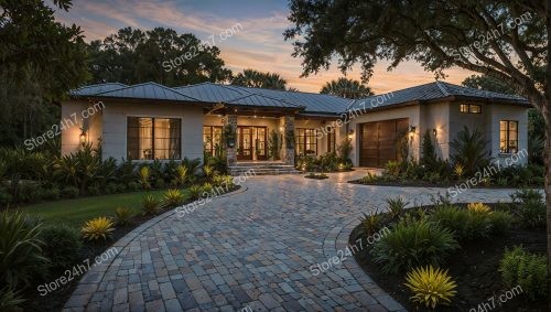 Luxurious Sunset Home with Landscaping