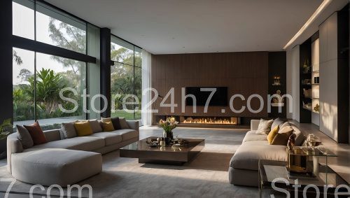 Luxurious Minimalist Living Room Design