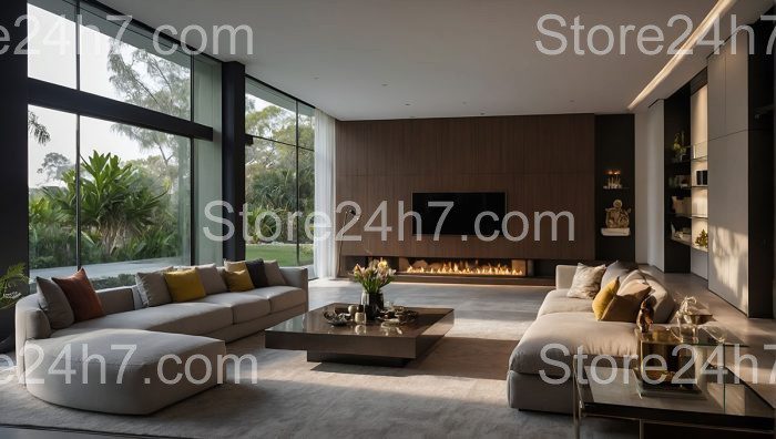 Luxurious Minimalist Living Room Design
