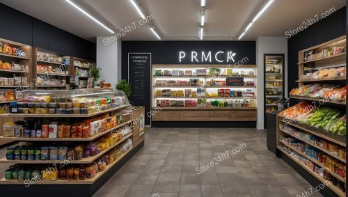 Sleek Modern Grocery Store Design