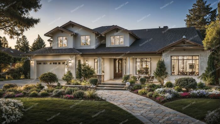 Modern Elegance in Suburban Serenity