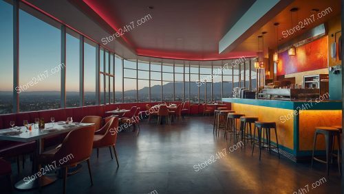 Los Angeles Sunset View Restaurant
