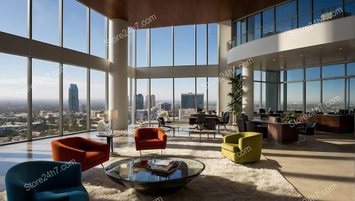 Los Angeles Office Panoramic City View