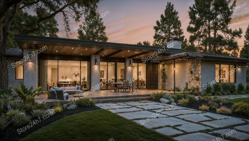 Modern Sunset Home with Outdoor Living