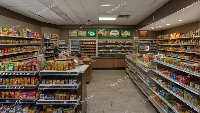 Compact Deli Grocery Store