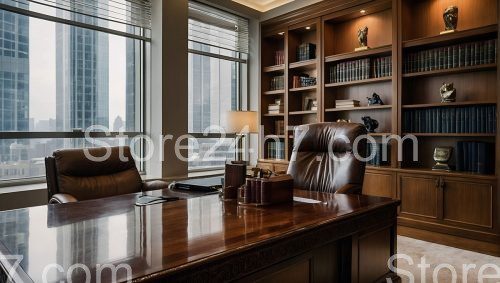 Executive Lawyer's Office with City View