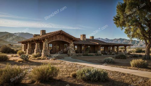 Desert Elegance: Luxurious Ranch Home Vista