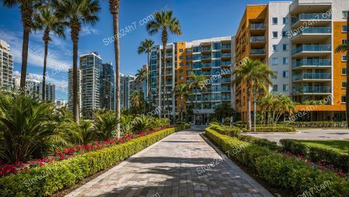 Tropical Pathway Urban Condominiums Florida