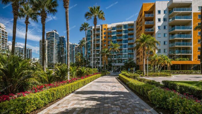 Tropical Pathway Urban Condominiums Florida