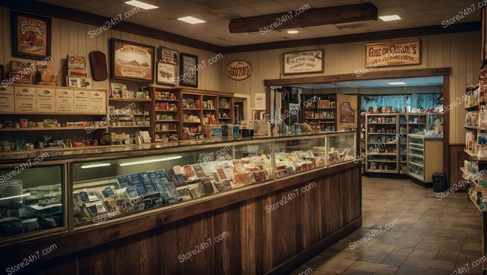 Traditional Deli Shop Interior View