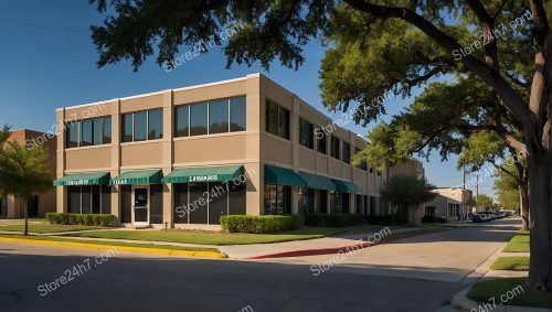Texas Office Space Under Shade Trees