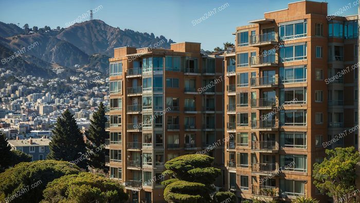 Urban California Condo with Hillside View