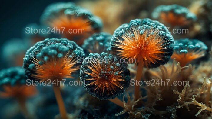 Mold Spores Macro Mystical Forest