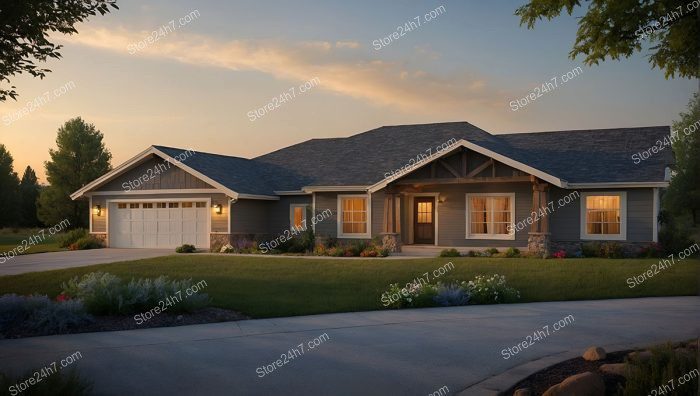 Twilight Charm in Spacious Family Home