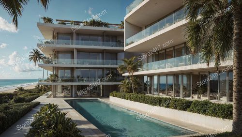 Beachfront Luxury Condo Pool Florida