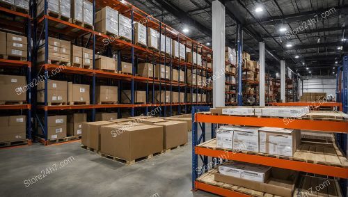 Vast Warehouse Storage Shelving Facility