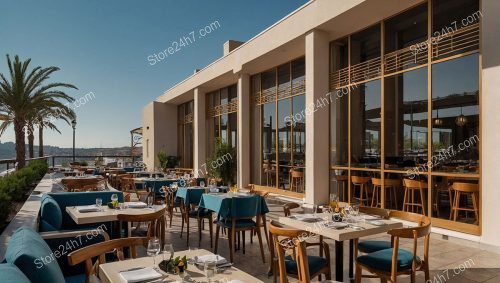Seaside Terrace Restaurant Elegant Design