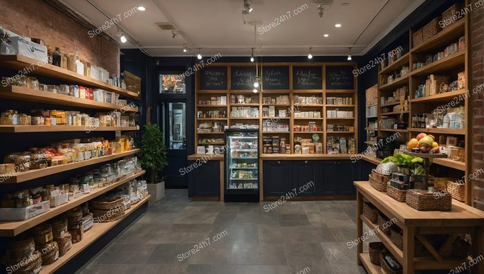 Boutique Gourmet Shop Interior