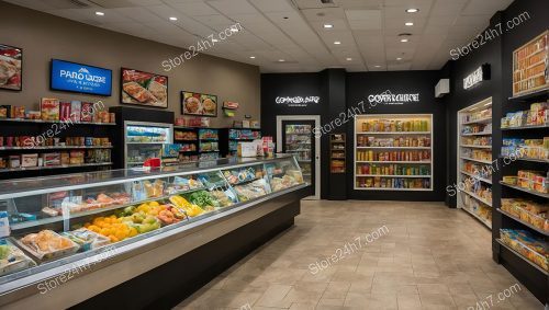 Modern Retail Space Interior View
