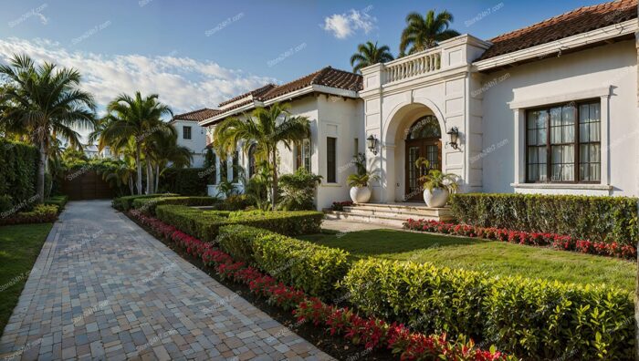 Luxurious Family Home Manicured Tropical Gardens