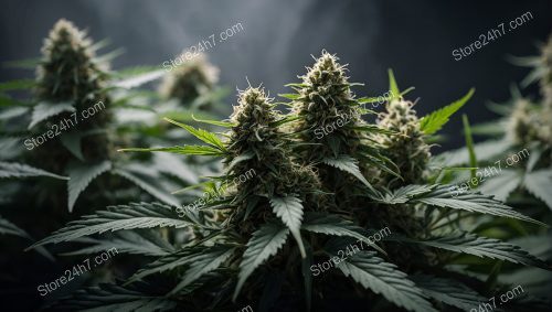 Vivid Cannabis Buds High Resolution