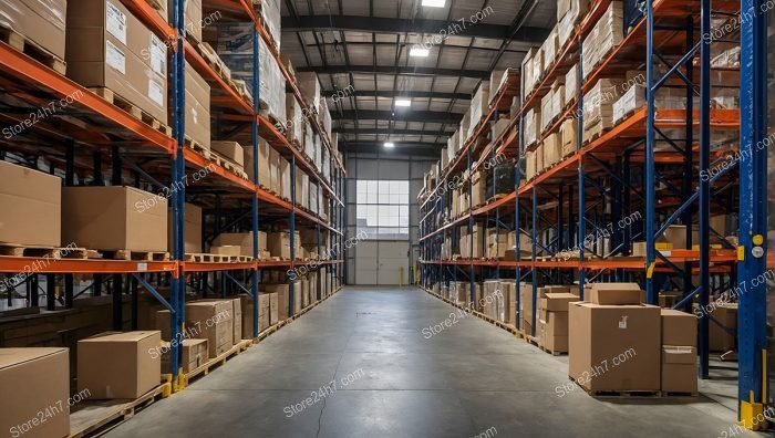 Spacious Warehouse Storage Facility Interior