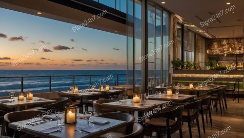 Oceanfront Intimate Dining Ambiance Florida