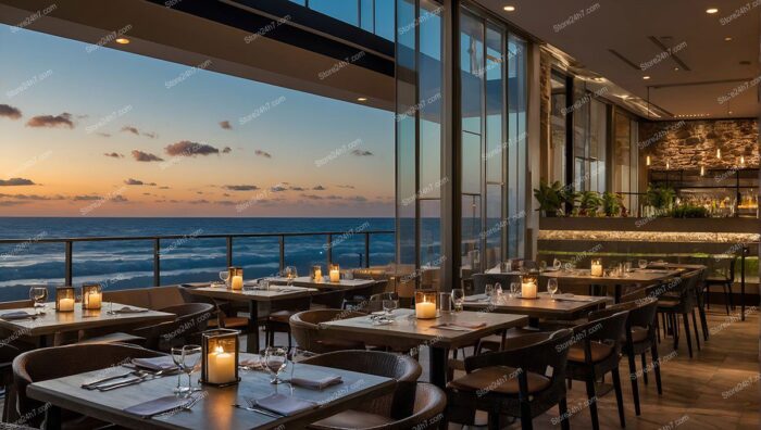 Oceanfront Intimate Dining Ambiance Florida