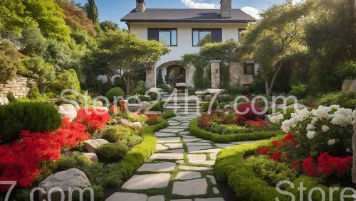Classic Elegance in Vibrant Garden Design