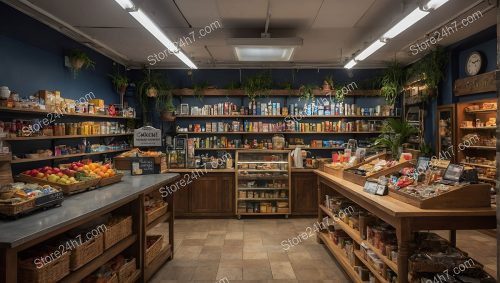 Artisanal Deli Market Shop Interior