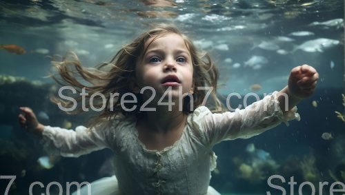 Child's Enchanted Underwater Dream