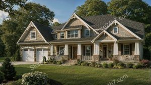 Charming Craftsman House with Stone Accents