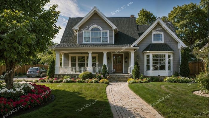 Charming Family Home with Blooming Garden