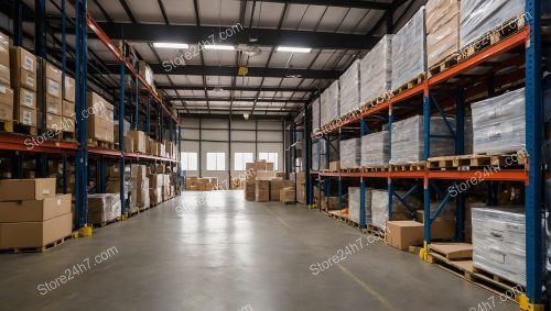 Optimal Warehouse Space Organization Display